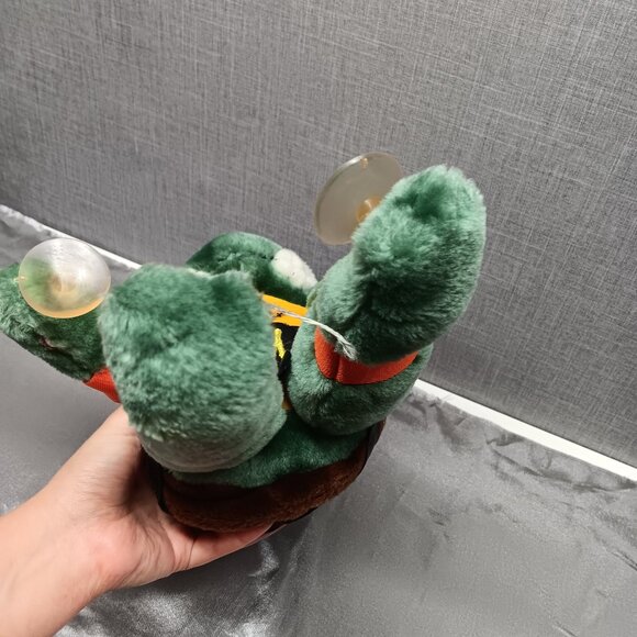 Vtg 1988 TMNT Michelangelo Window Plush Suction Cups Playmates Turtles 80s Toy - Picture 9 of 11